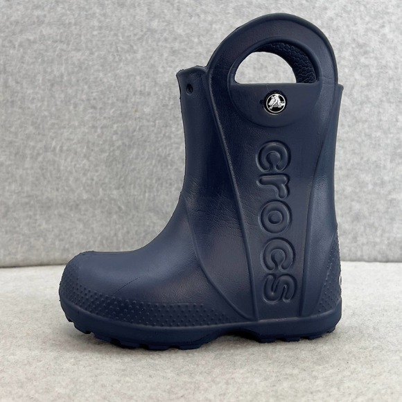 CROCS Other - Crocs Handle It Rain Water Outdoor Boots-Navy Blue- Toddler Boy 9